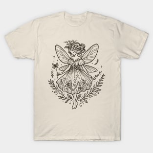 Enchanted Cottage Core Fairy T-Shirt